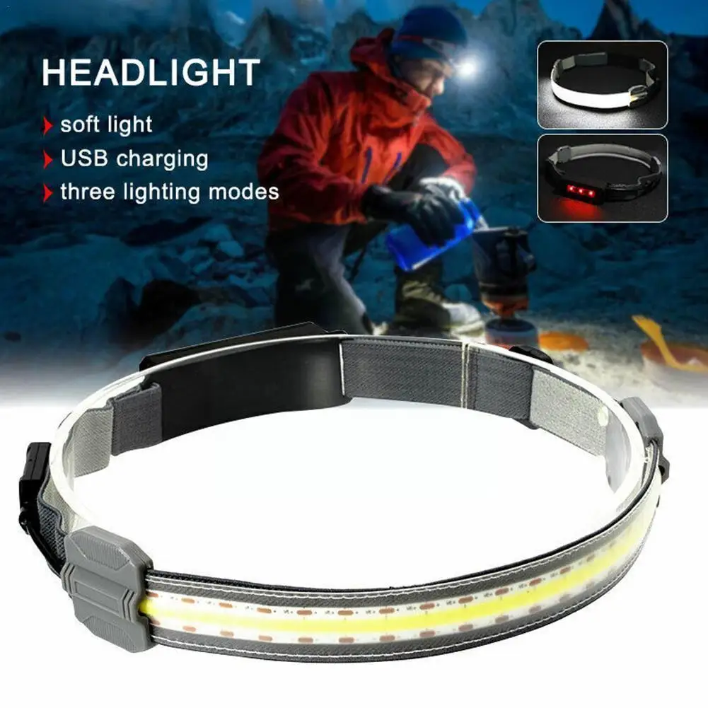 

Мини-монолитный блок микросхем, мягкая фонарь с зарядкой от USB, ночной уличный рабочий прожектор, монолитный блок микросхем, портативный светодиодный фонарь для бега, U9H4