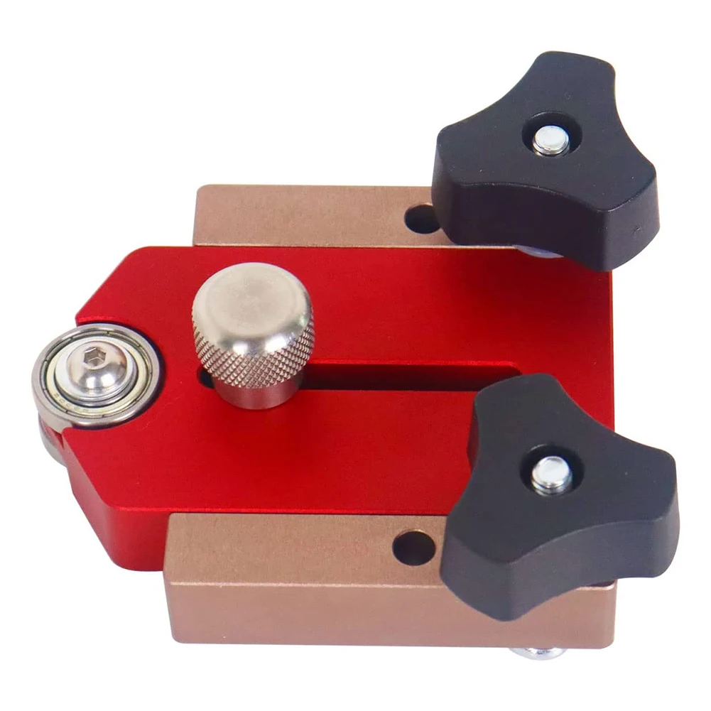 

Aluminum Alloy Thin-Rip Tablesaw Jig For 19mm Standard T-Slot Router Cutting Wood Board Fixed Woodworking Bench Tool