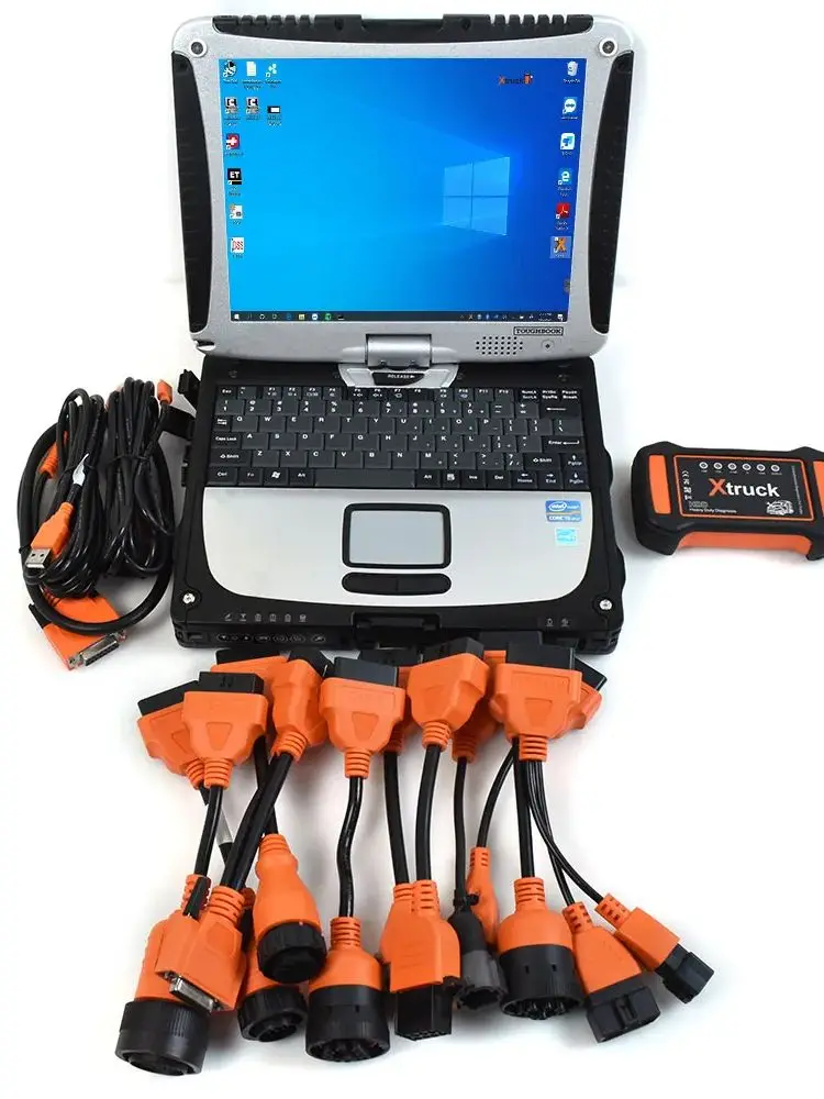 Универсальный диагностический комплект с жестким диском Xtruck Y009 PK HT-8A тест на