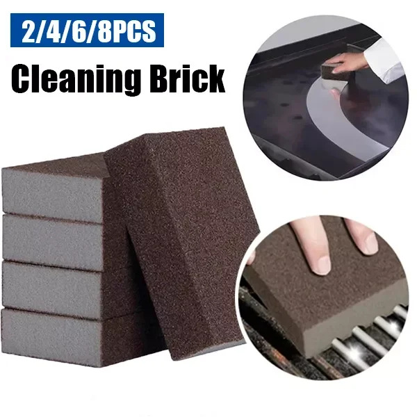 

Grill Cleaning Brick Block Barbecue Cleaning Stone BBQ Racks Stains Grease Cleaner Block Kitchen Rust Removal Tools