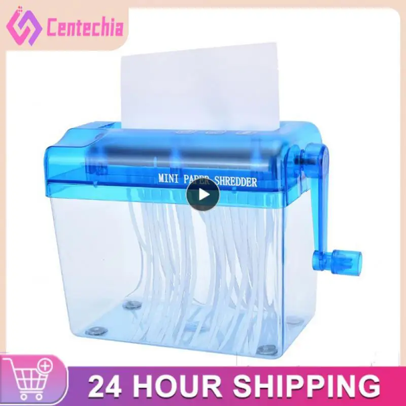 Мини-ручной измельчитель портативный ручной машина для резки бумаги прямой