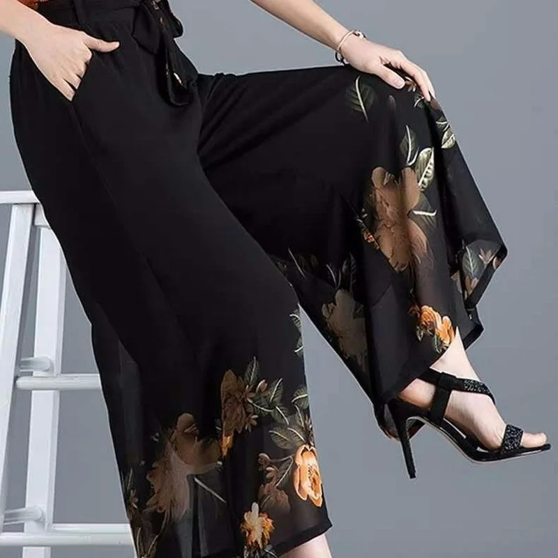 

Black 4 Style Can Choose Women Pants Waist Strap Female Trousers Vetement Femme 2022 Wide Leg Pant Korean Fashion Harajuku