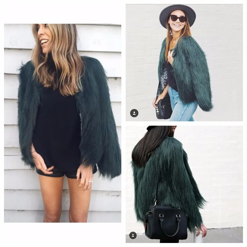 Women's Fur Jacket Imitation Fur Floating Fur Women's Coat Washed Fur Fox Fur Fur Short Top Faux Fur Coat