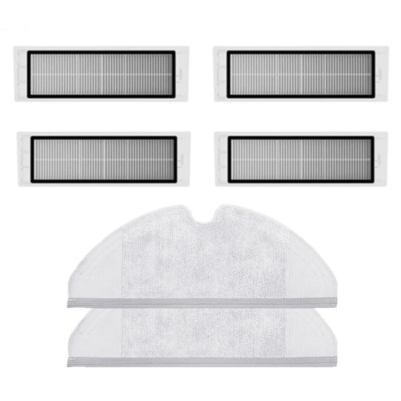 

Запчасти для Xiaomi Roborock S50 S51 S5, насадка на швабру, HEPA фильтр для Xiaomi, аксессуары для пылесоса 2-го поколения