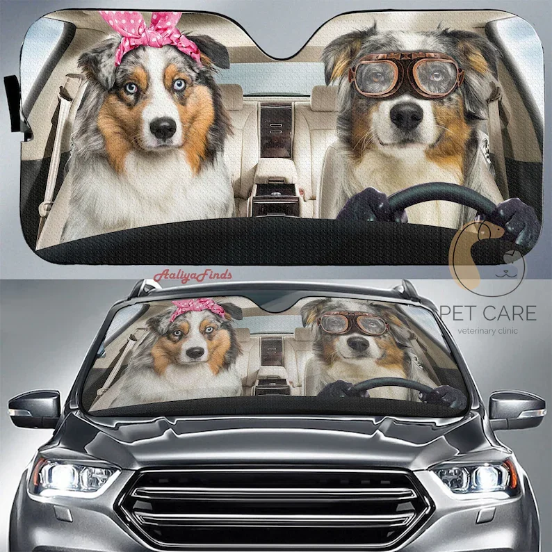 

Australian Shepherd Auto Sun Shade Gift Ideas 2022