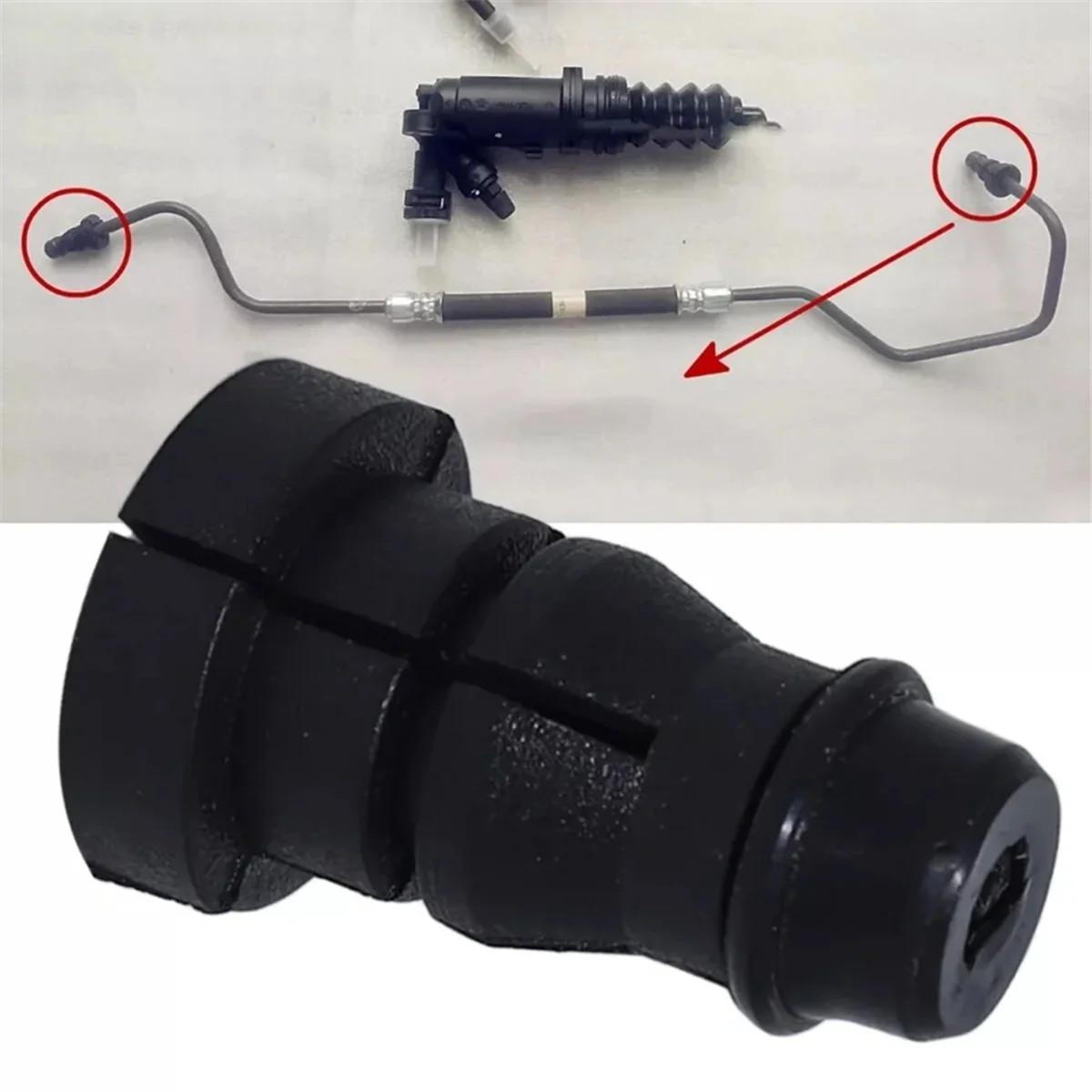 Автомобильный универсальный тормозной муфты соединительный зажим для трубки