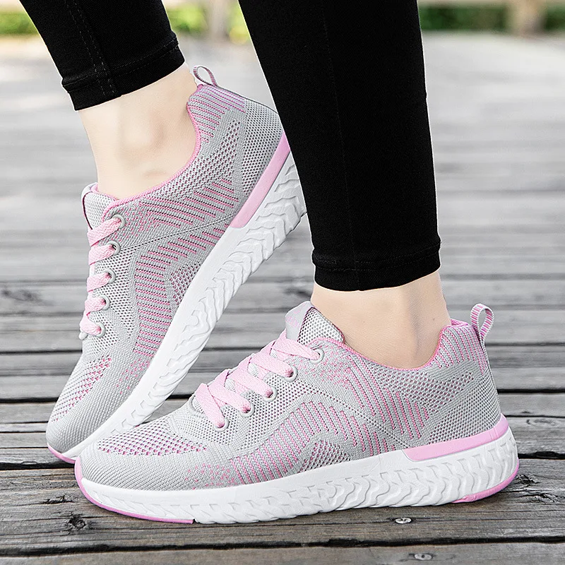 

Women Vulcanize Shoes 2022 Trainers Sport Zapatillas Mujer Lightweight Casual Shoes Women Plus Size Sneakers Female