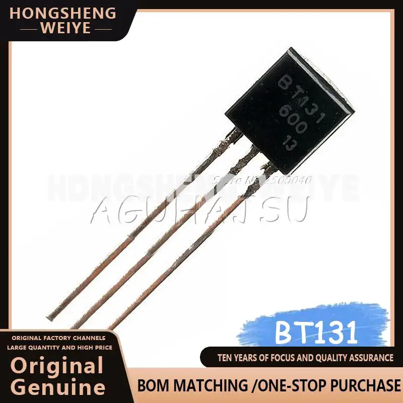 

100%new 50pcs/lot BT131-600 BT131 161-600 TO-92