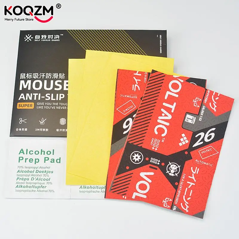 

DIY Mouse Anti-Slip Sticker Mouse Grip Tape Skate Handmade Sticker Non Slip Lizard Skin Suck Sweat