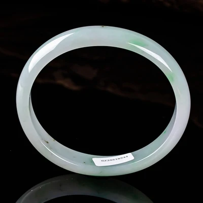 

zheru jewelry natural Burmese jadeite 54mm-64mm two-color bracelet elegant princess jewelry best gift