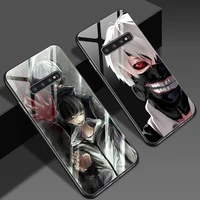 japanese anime tokyo ghoul glass case for samsung galaxy a52 a12 a52s 5g s21 s20 fe s10 s9 plus ultra s10e note 20 10 plus case