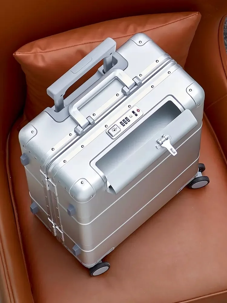 

Чемодан для путешествий на колесиках, алюминиевый материал