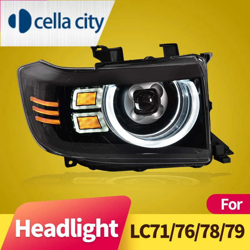 Налобный фонарь в сборе для Toyota Land Cruiser LC70 LC71 LC76 LC77 LC79