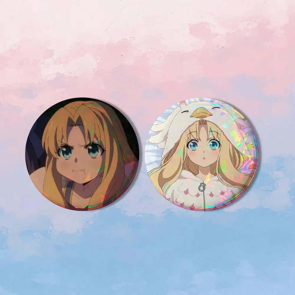 Набор из 2 значков S-Shield Hero TRotSH F-Filo: круглые мультяшные броши и акриловые значки-пуговицы для рюкзаков и курток, коллекционные подарки (art.: 3920dc2e76fb4) - 3920dc2e76fb4