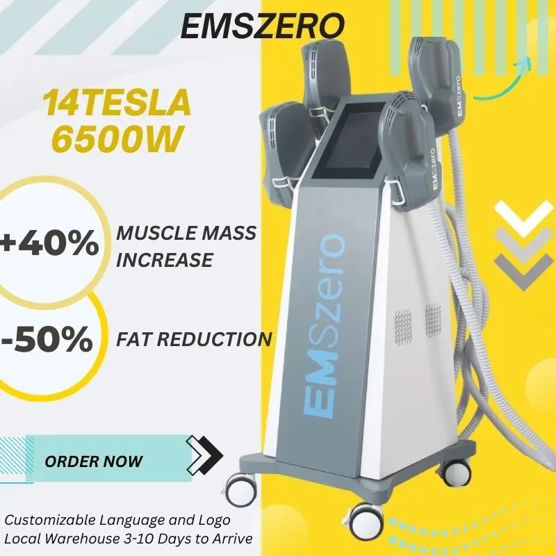 

DLS-EMSLIM высокоемкий радиочастотный мышечный Стимулятор 14 Tesla 6500W EMSzero снятие жира потеря веса устройство для скульптурирования тела