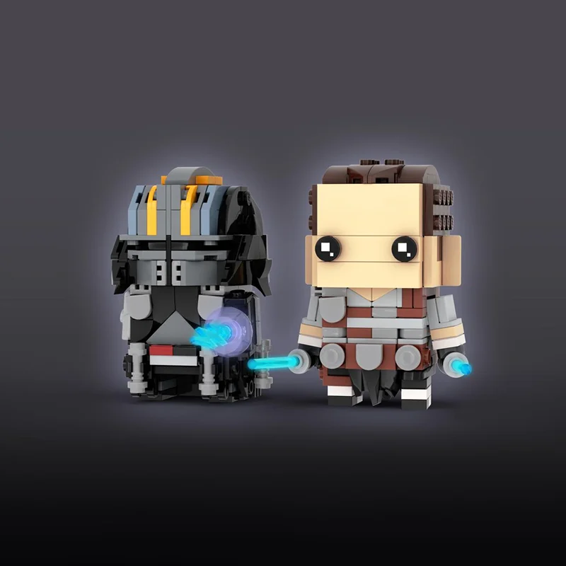 Набор для сборки модели Galen Marek Lord Starkiller (406 деталей) MOC Brickheadz: Конструктор, развивающая игрушка, идеальный подарок на праздник (art.: 3920db7ea86f3) - 3920db7ea86f3