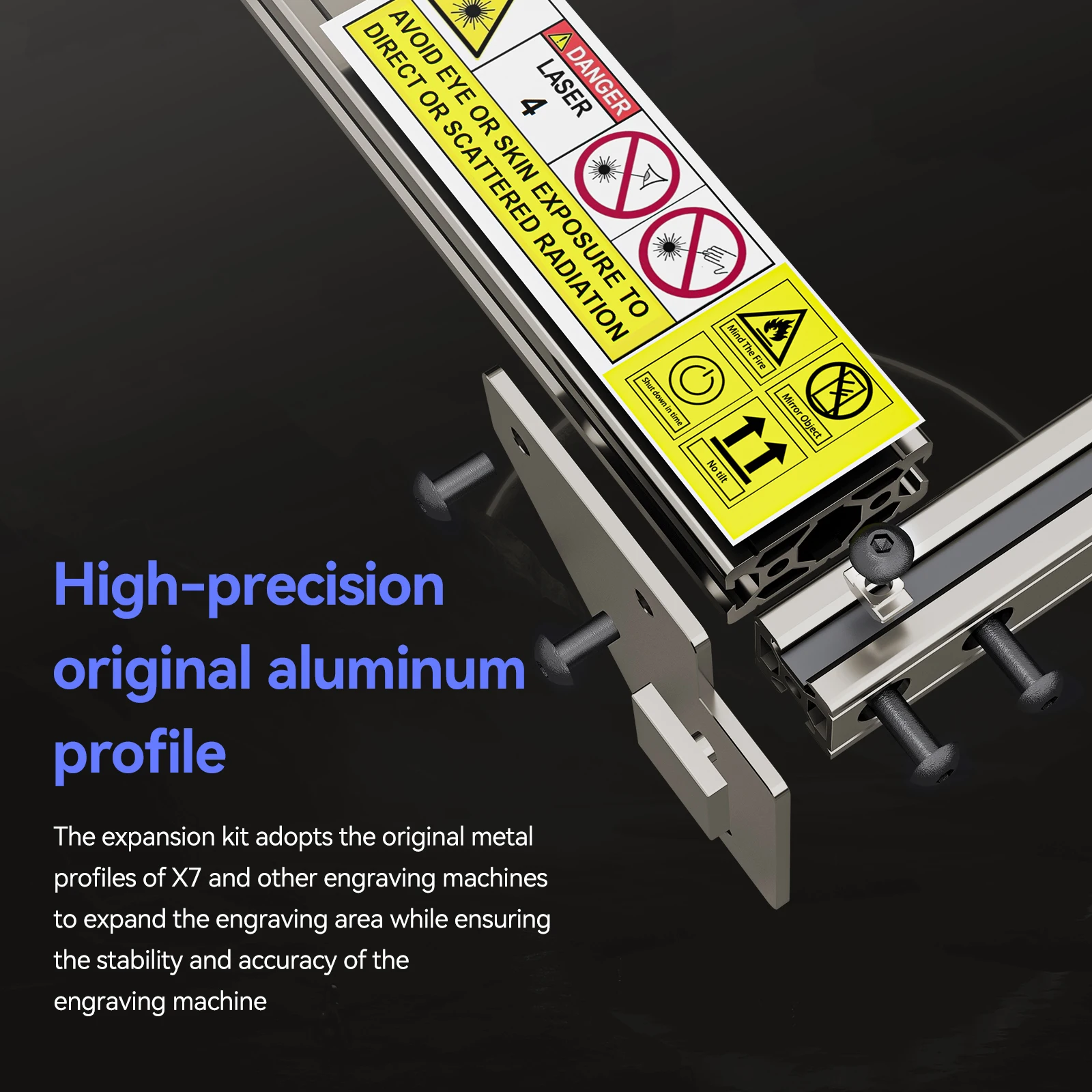 Расширительный комплект зоны гравировки ATOMSTACK для расширения машин A5/X7/A10/S10 до