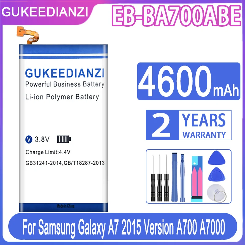Аккумулятор GUKEEDIANZI для SAMSUNG Galaxy A7 4600 A700 A7000, 2015 мАч, с бесплатными инструментами