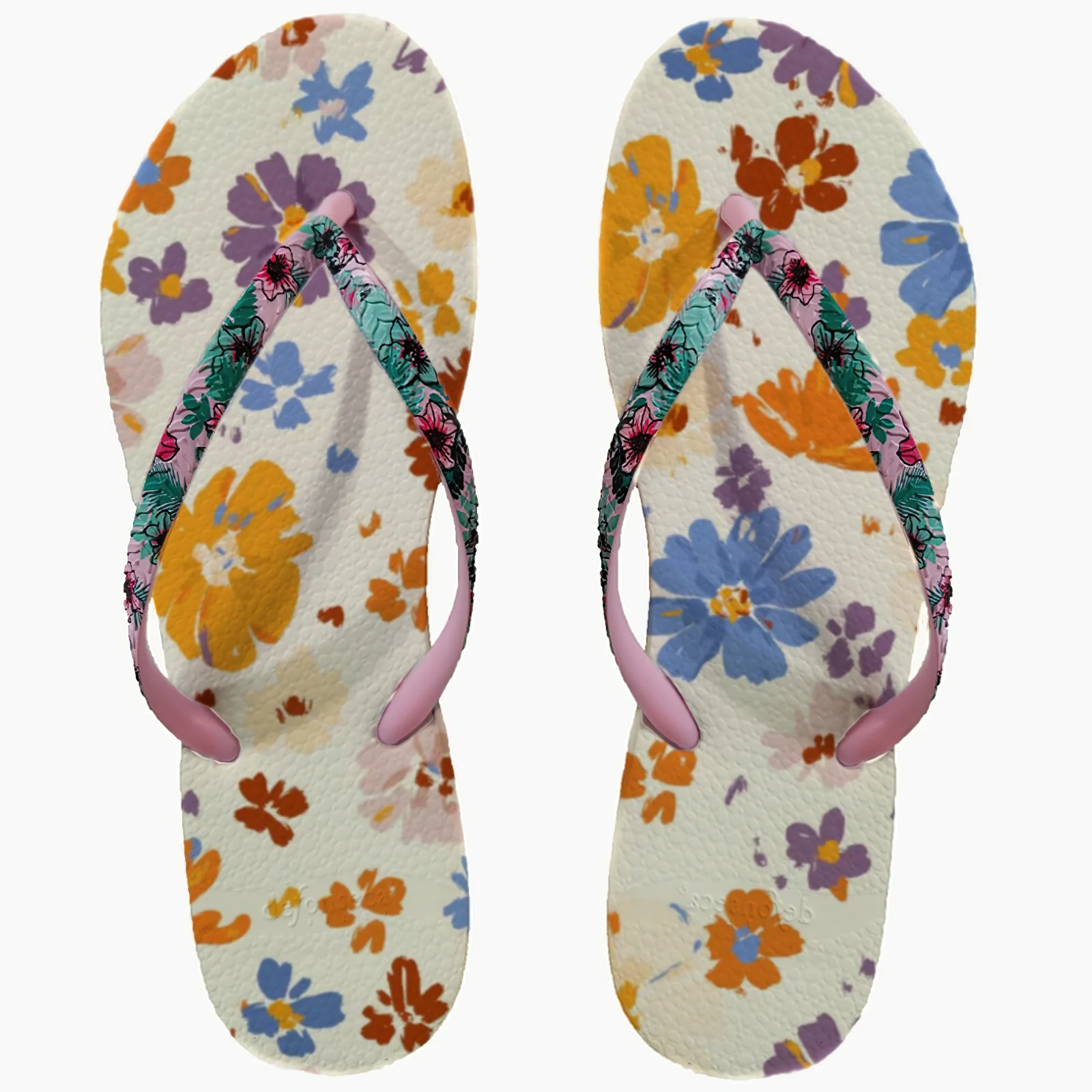 Сандалии пляжные женские летние шлепанцы на нескользящей подошве из ЭВА