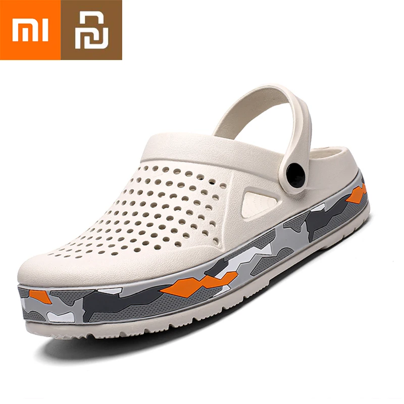 

Сандалии Xiaomi YOUPIN мужские из ЭВА, легкие шлепанцы, летние пляжные шлепанцы, дышащие, мягкая подошва, унисекс