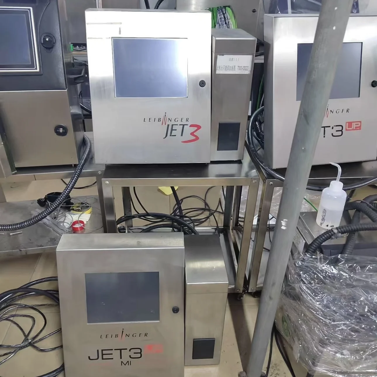 Фото Б/у струйный принтер Leibinger Jet3up, полностью протестированный, высокоточный кодировщик для упаковки электроники/химикатов №2