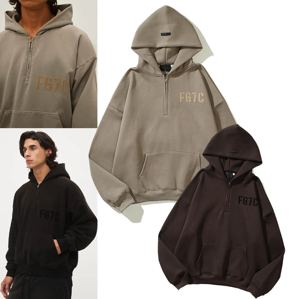 

JY Essentials FG7C Hoodies Men Women Hip hop Streetwear Loose Pullover Sweatshirts