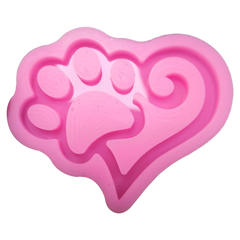 

Claw Keychain Epoxy Resin Silicone Mold with Hole Keyring Pendant Mold 16FF