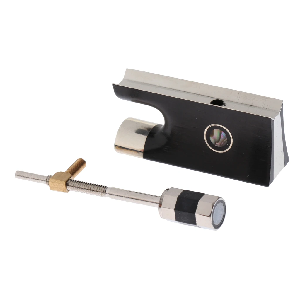 

Прочная сменная скрипка, лук, черное дерево, лягушка с винтом для скрипки