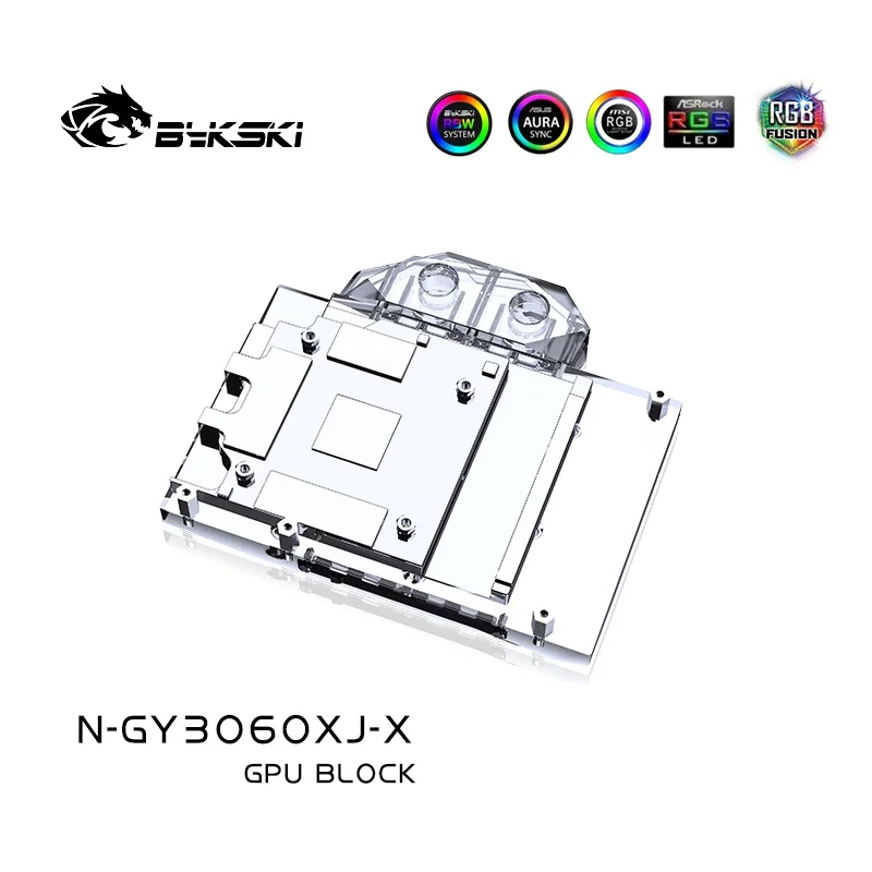 Водный блок Bykski N-GY3060XJ-X GPU для Palit RTX 3060 Dual OC