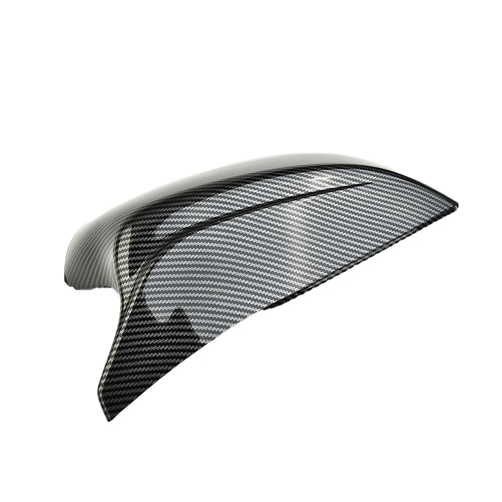 

2Pcs Carbon Fiber Look/Glossy Black Side Wing Mirror Cover For Infiniti Q50 Q60 QX30 Q70 All Models 2014-2021 Car Accessories