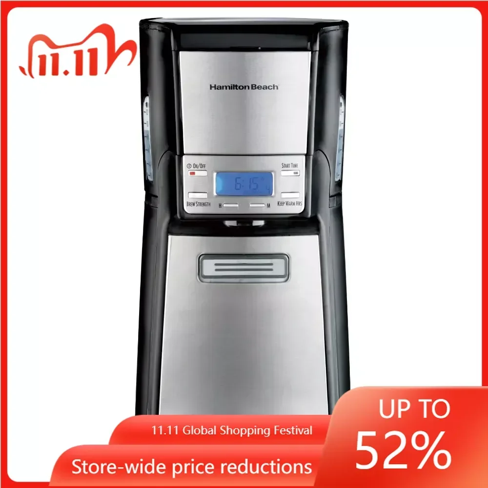 

Electric Coffee Maker Black/Steel BrewStation Summit Ultra 12 Cup Coffeemaker