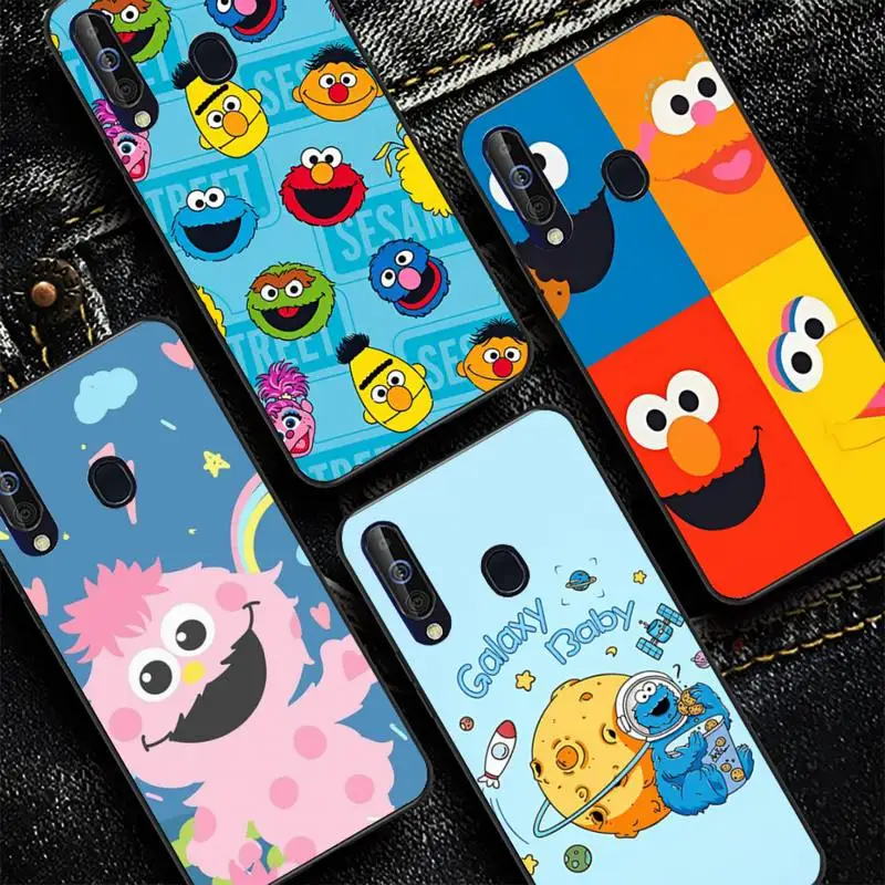 

Sesame Street Phone Case for Samsung A 51 30s 71 21s 10 70 31 52 12 30 40 32 11 20e 20s 01 02s 72 cover