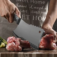 professional kitchen knife stainless steel butcher knife bone chopping knife chef utility tools cooking kitchen kochmesser tools