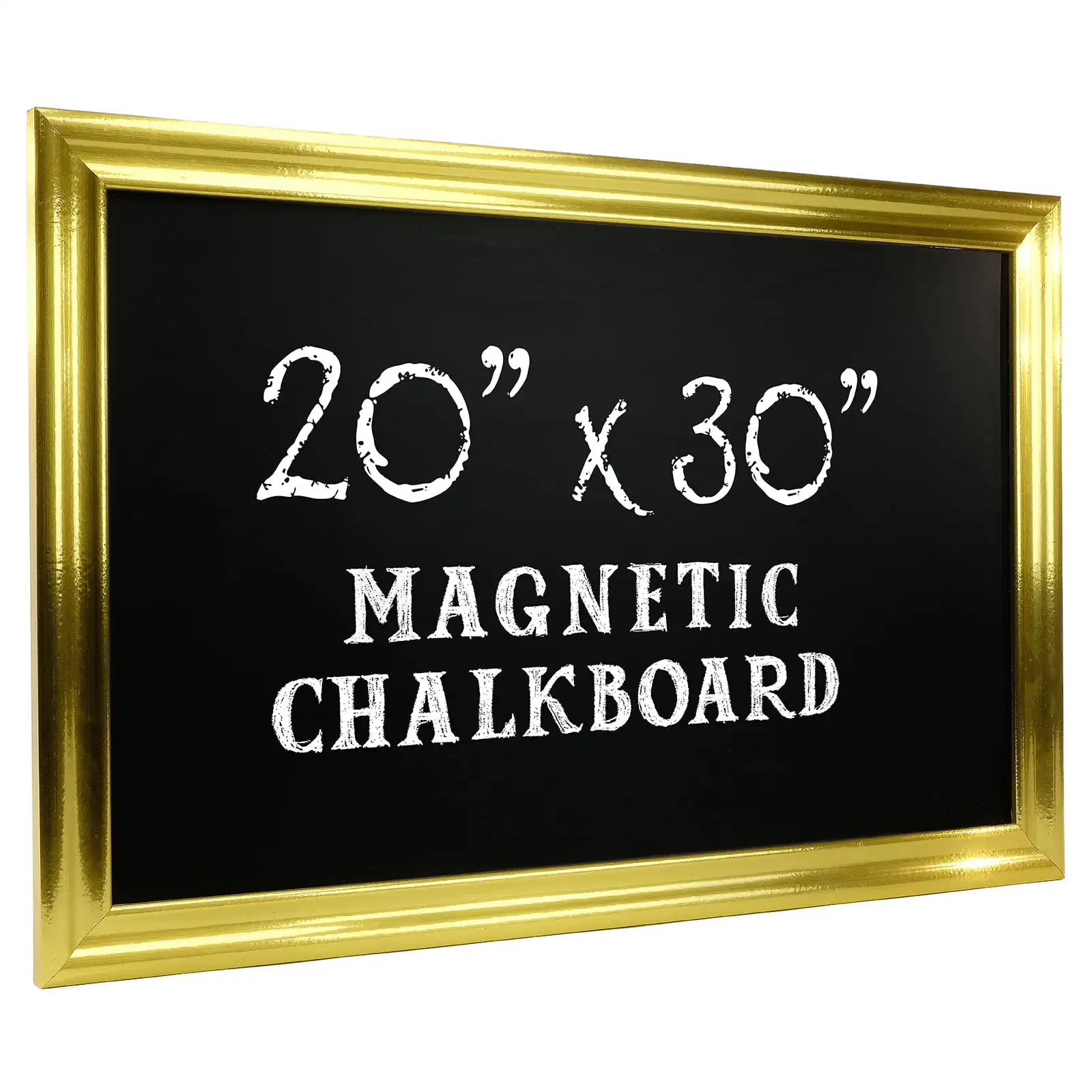 

20" x 30" Gold Framed Chalkboard - Gold - EGP-HD-0371-OS