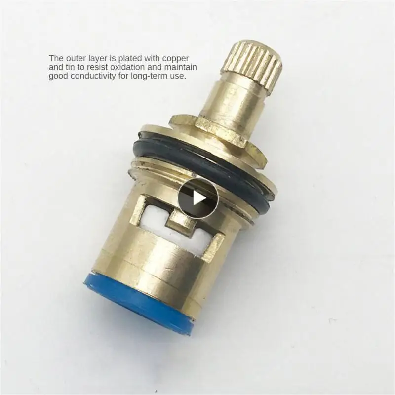 

Single Cooling Angle Valve Core Tap Valve Faucet 304 Stainless Steel Hot Cold Water Mixer Valve Core Ceramic Core Faucet Nozzle