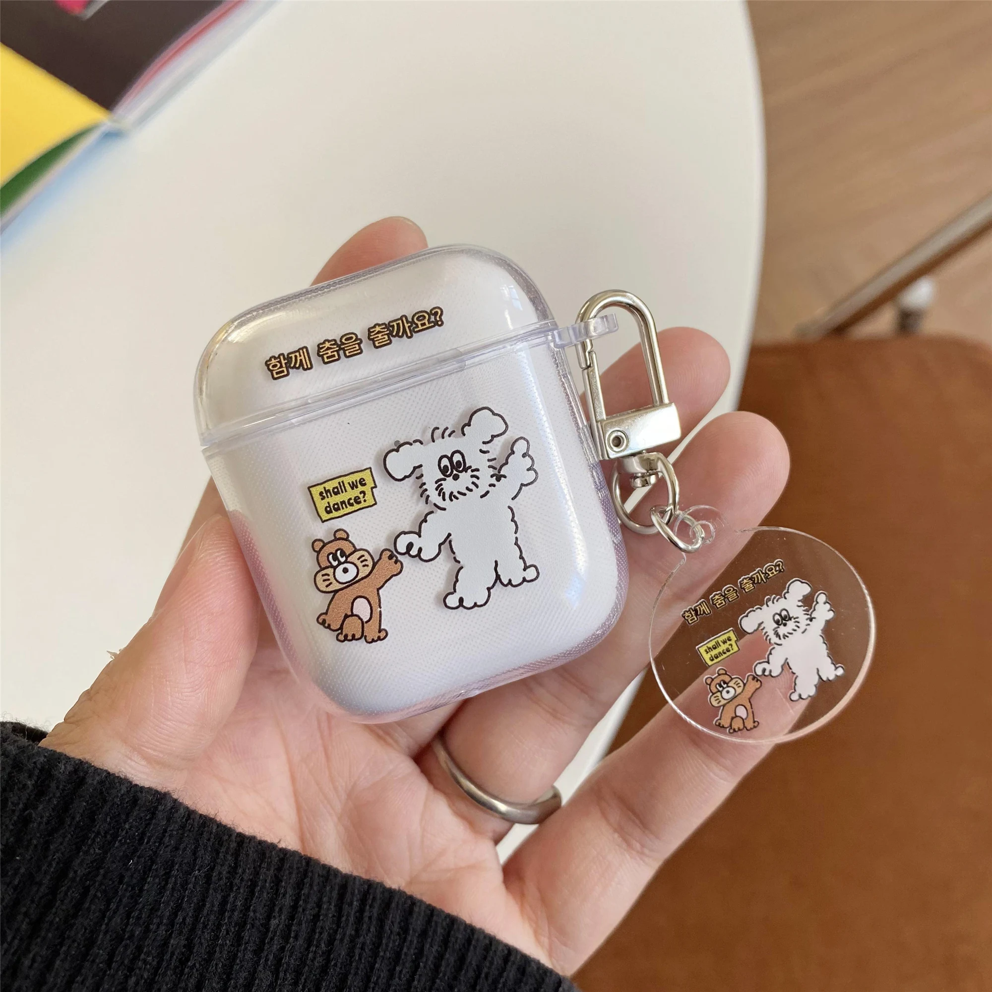 

Funny Cartoon Animal Pattern Earphone Case For Airpods 1 2 3 Pro Wireless Headphone Cover For Air Pods 3rd Gen Charging Box Capa