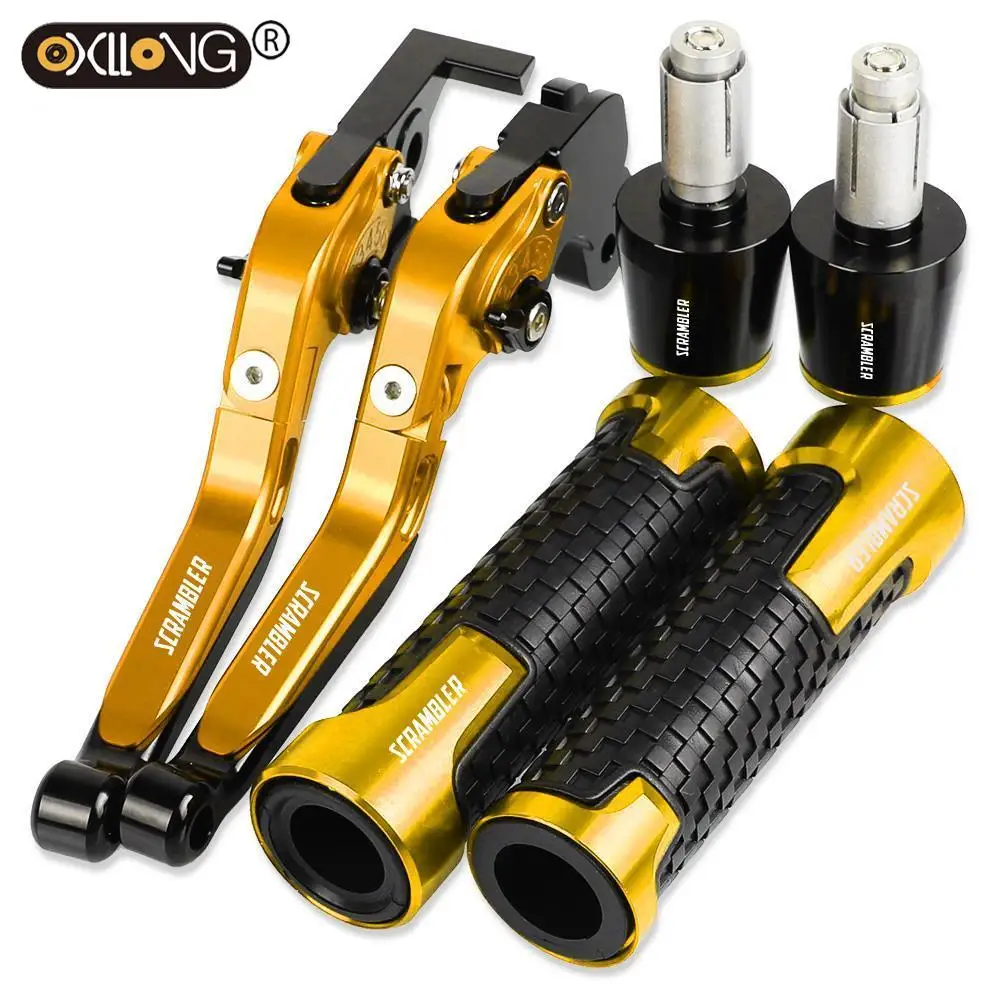 

Motorcycle Brakes Tie Rod Handbrake Brake Clutch Levers Handlebar Hand Grips ends For DUCATI SCRAMBLER 1100 2018 2019