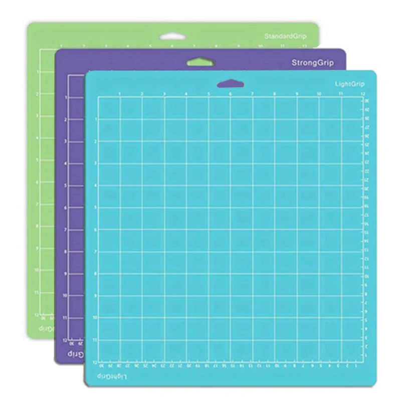 

SEWS-3Pcs различные коврики для резки для Cricut Explore Air 2/Air/One/Maker 12x12 дюймов липкие коврики для резки, запасные аксессуары