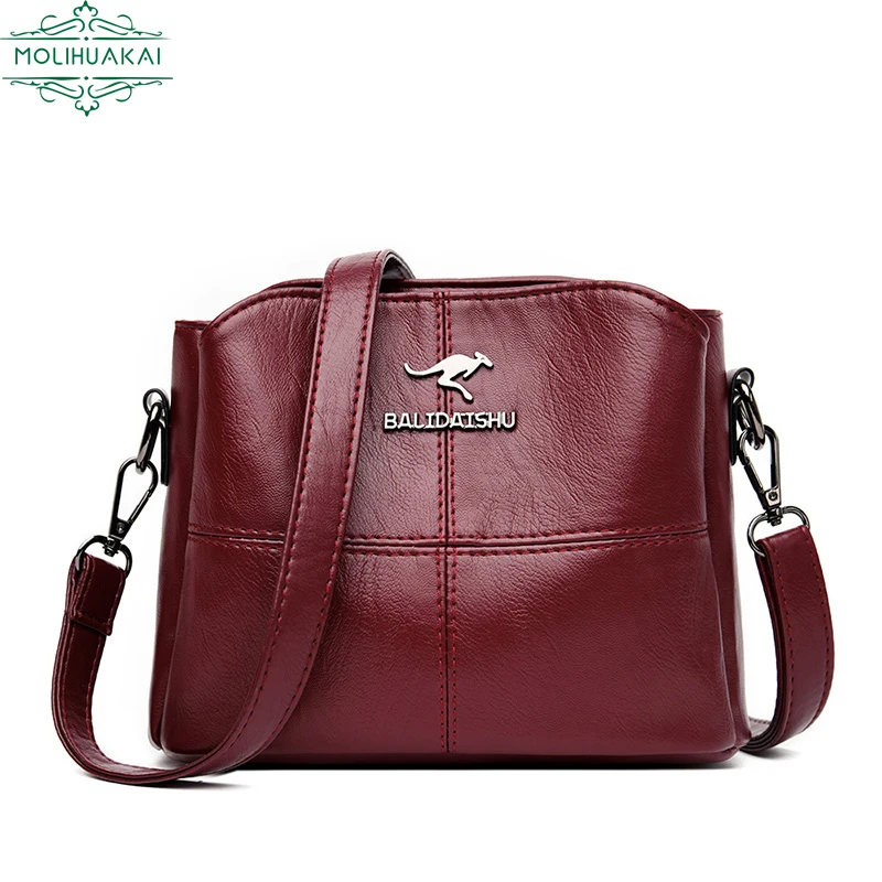 

Women Embroidery Tote Bag High Quality Leather Ladies Handbags 2022 Women Shoulder Bag Small Crossbody Bags For Women Sac a Main