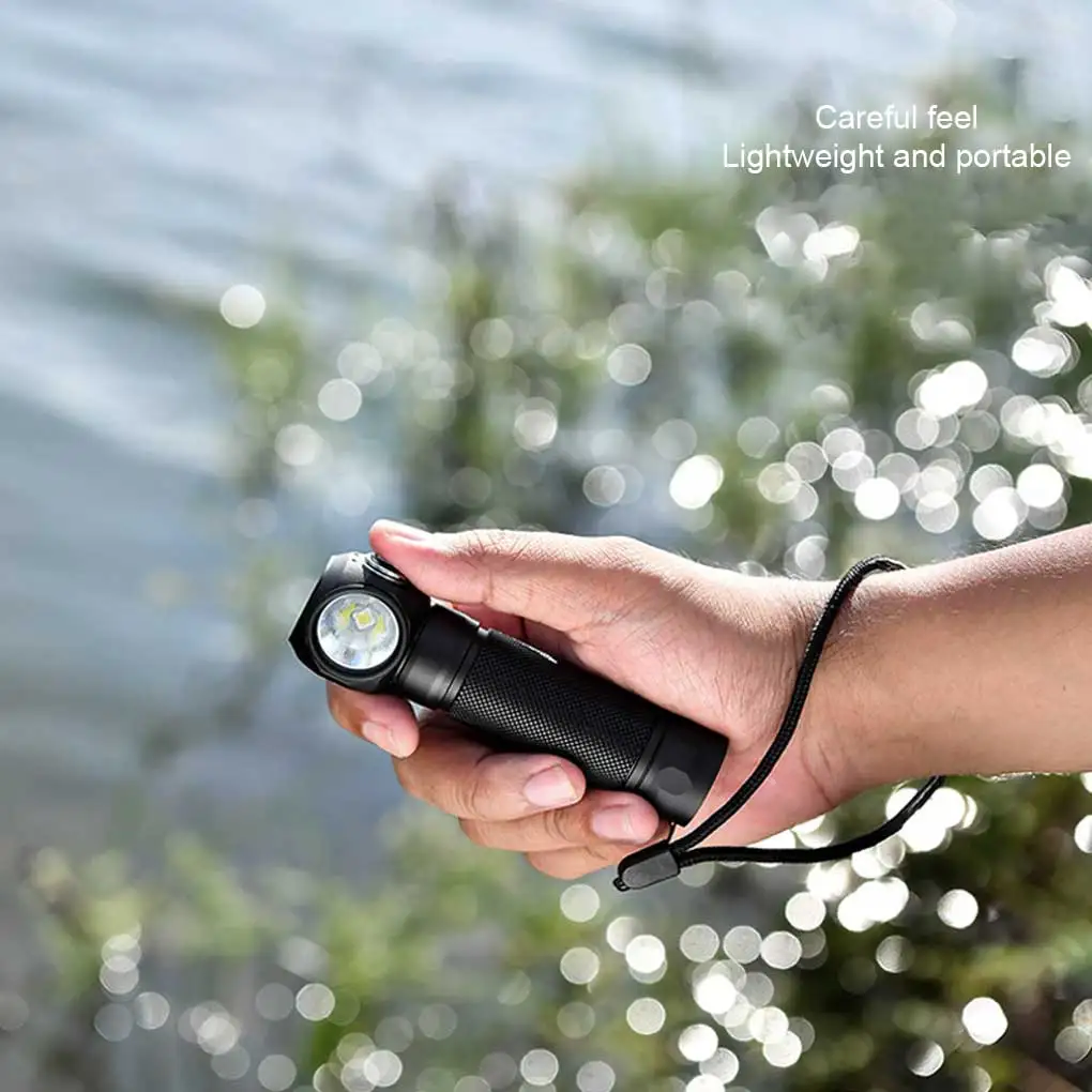 

Head-mounted Light Rechargeable Headlamp Small Size Flashlight Waterproof