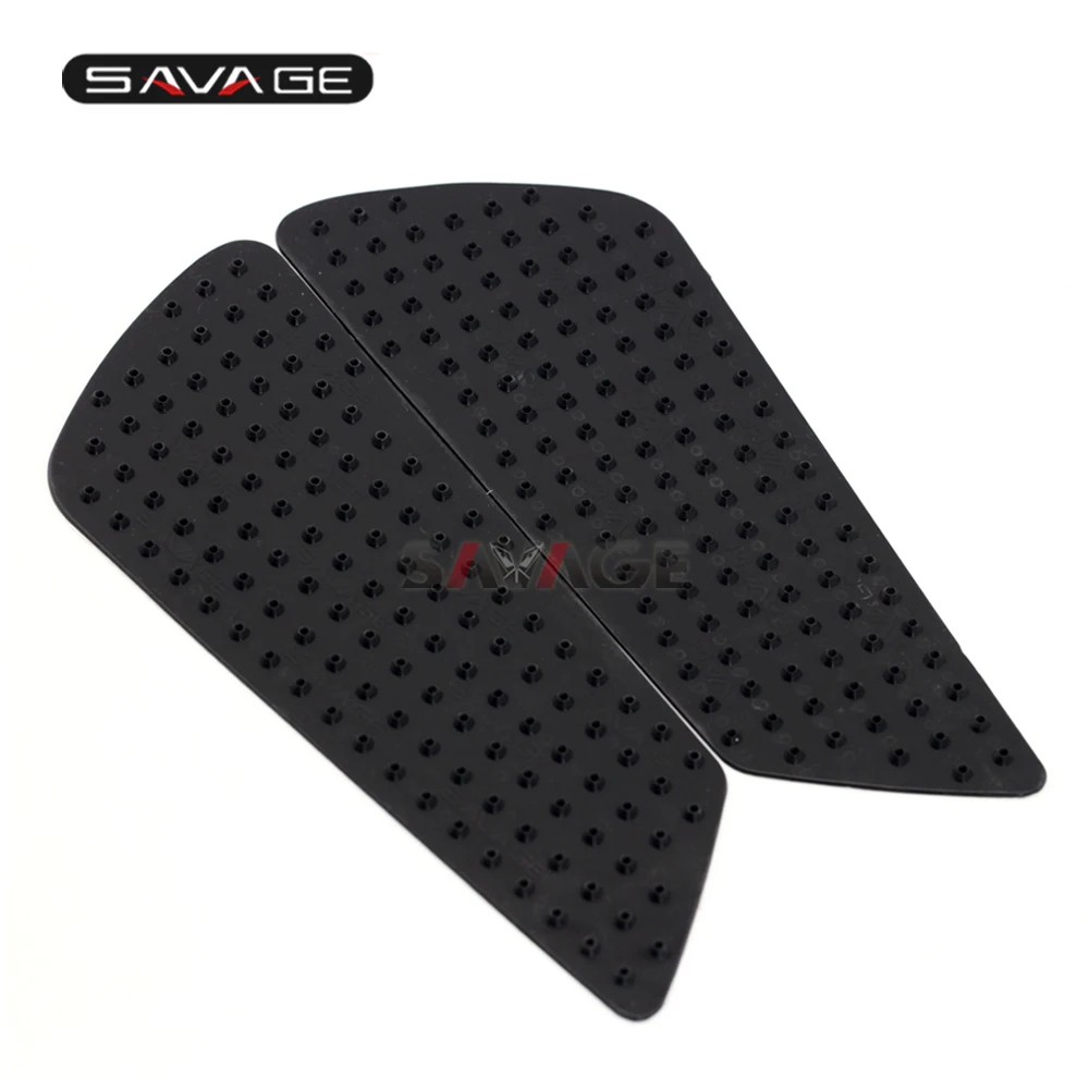 

For DUCATI 848 1098 1198/S/R 2007-2013 Tank Traction Pad Anti Slip Sticker Motorcycle Side Decal Gas Knee Grip Protector Black