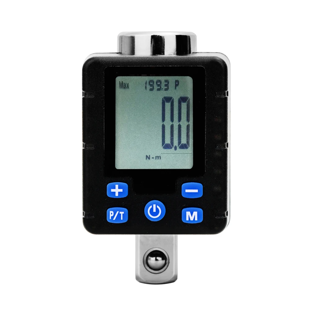 

High Accuracy Large Screen Electronic Digital Display Torquemeter Adjustable Torque Meter Adapter Professional Universal Wrench