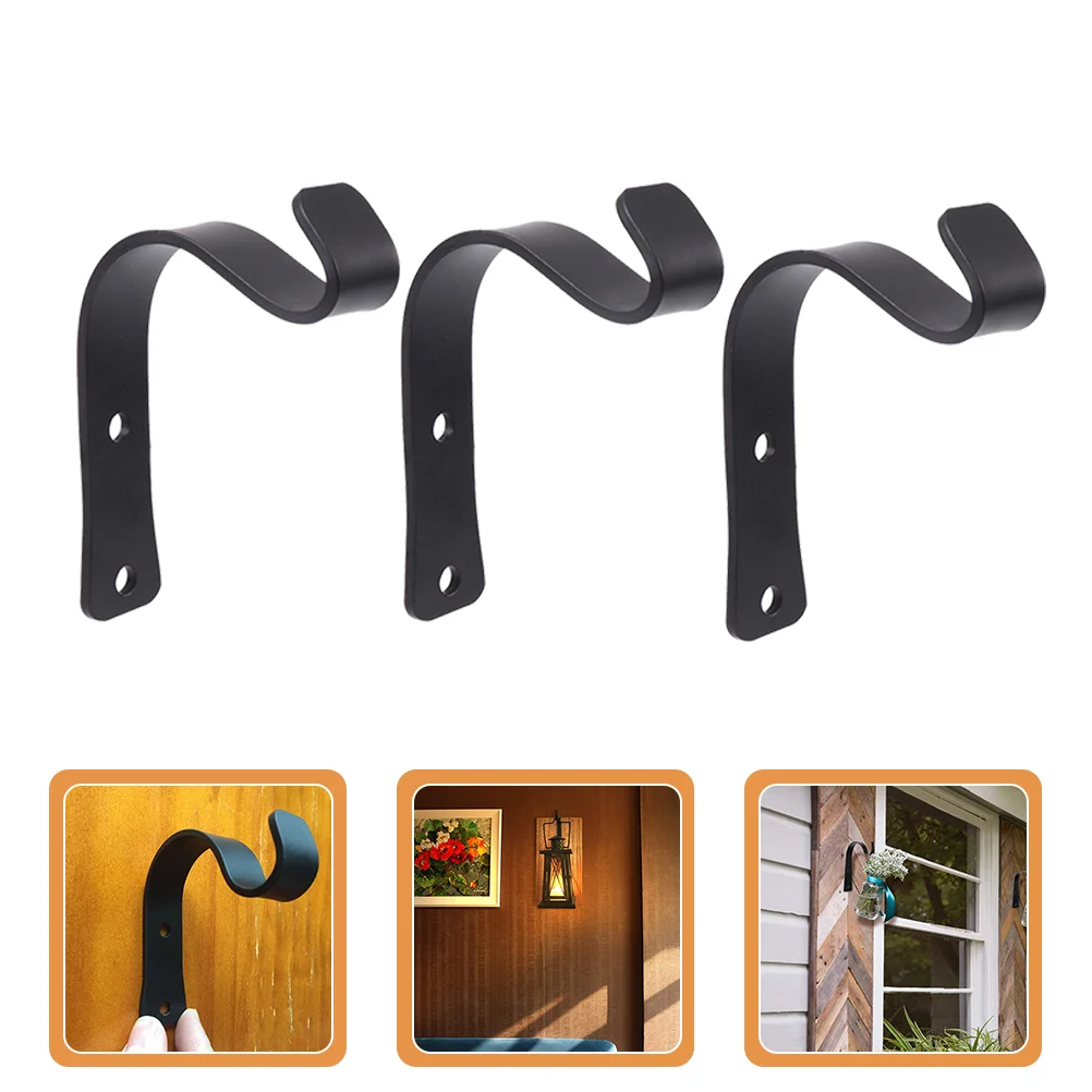 

3 комплекта крючков, настенные вешалки, полезные подвесные крючки для корзины, рандомные крючки для балкона в помещении
