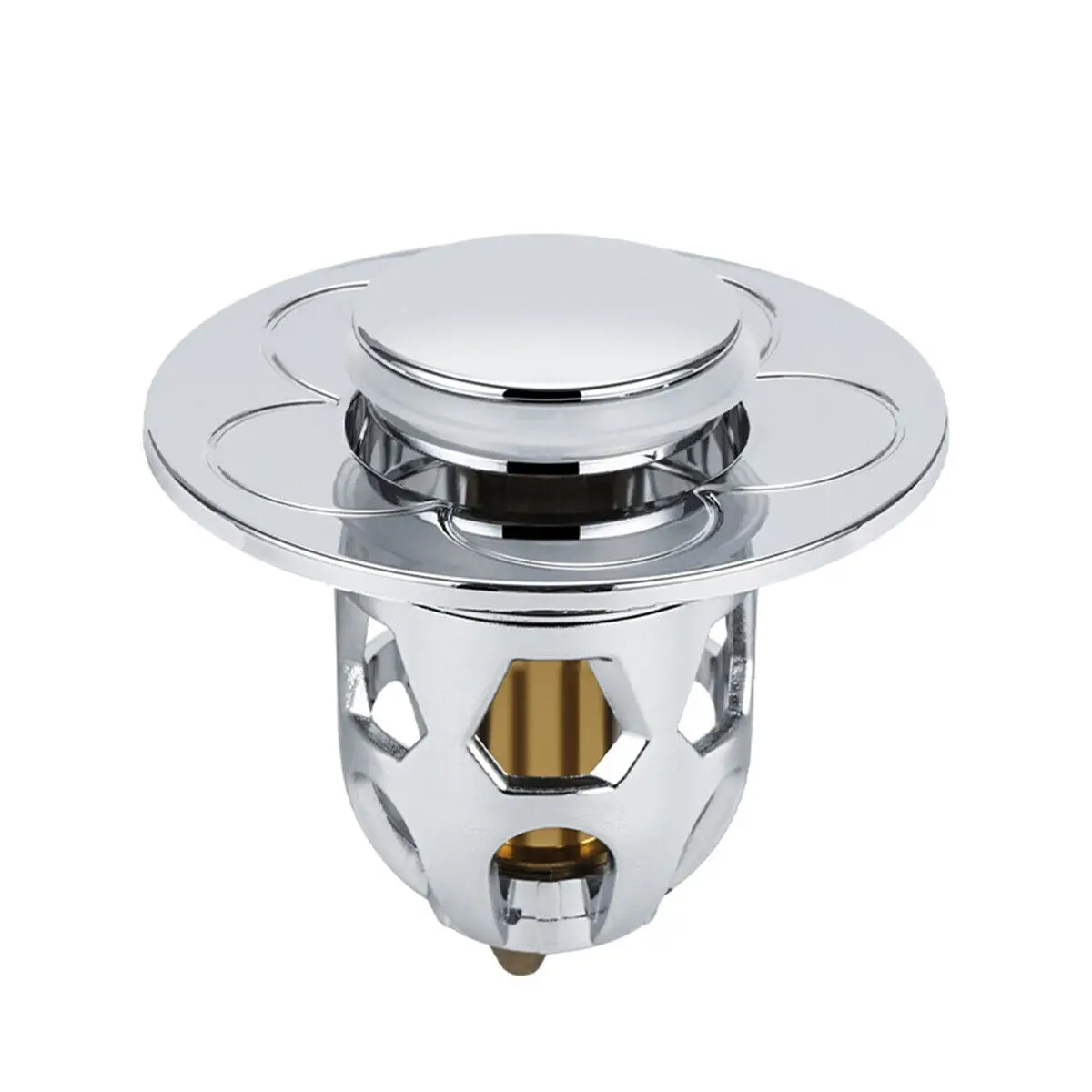 

1Pcs ABS & copper core Replacement Strainer Kitchen Water Basin Sink Drainer Strainer Leach Basket Waste Plug Stopper Filter