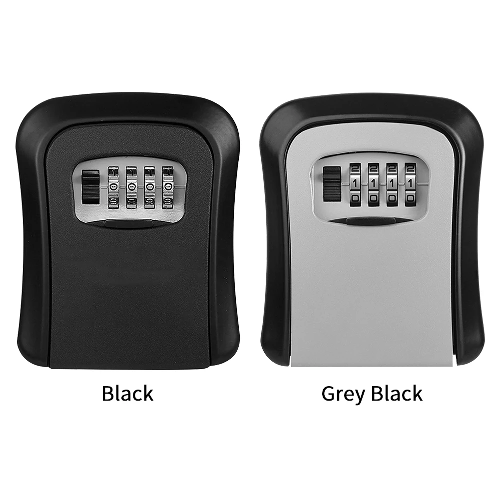 Сейф с аварийным входом и ключом 4-значный код комбинации секретный чехол для