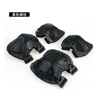 outdoor mountaineering and riding pulley protector knee and elbow protection cs field 4 piece set of equipment