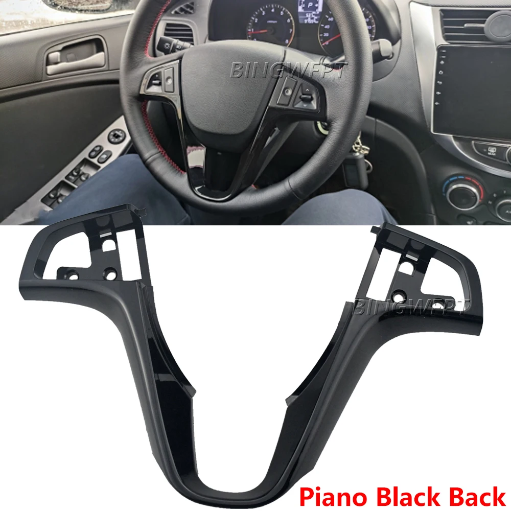 

Рулевое колесо для Hyundai Verna Solaris BINGWFPT, кнопка на руль, регулировка громкости звука, музыки, автомобильный переключатель, аксессуары