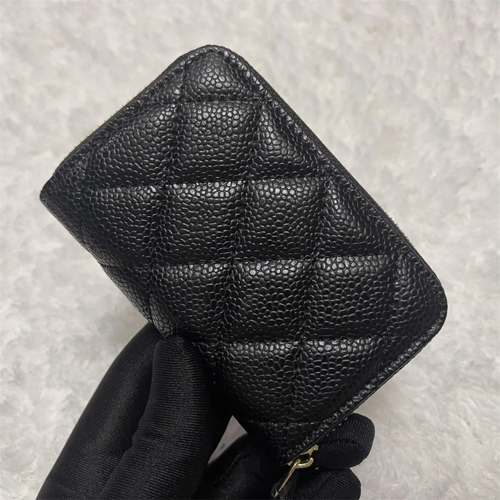 

Genuine Cow Leather Luxury Top Quality Fashion Vintage Credit ID Card Holder With Business Card Case Coin Purse Card Bag