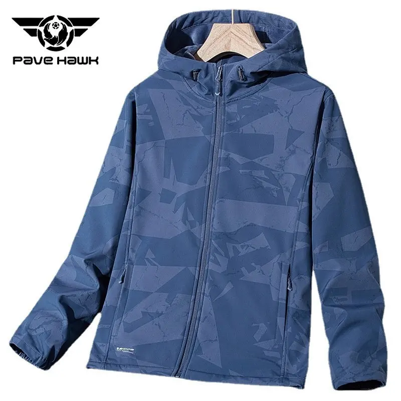 Soft Shell Camouflage Charge Coat Men Women Windproof Waterproof Warm Fleece Hooded Jacket Outdoor Hiking Camping Climbing Coats