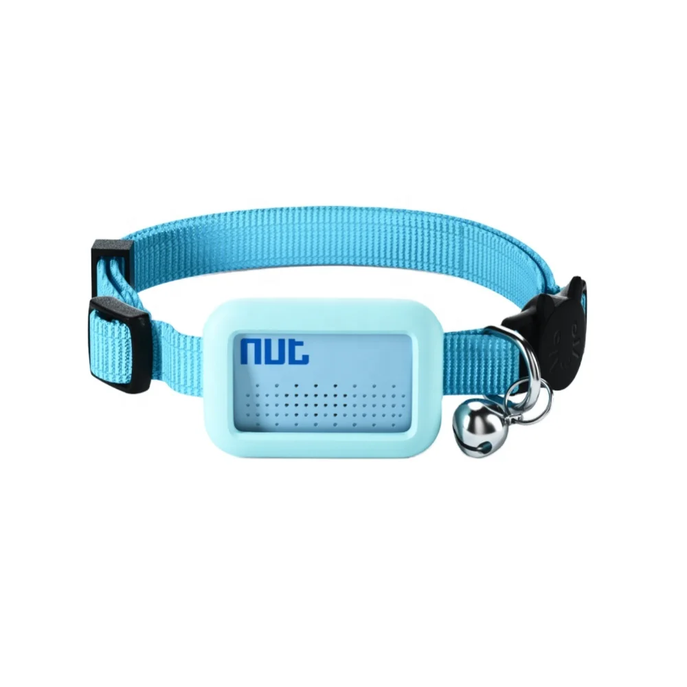 Blue Waterproof Dog Pet Locator Collars Trackers Durable Smart PVC Alarm Silicone Cover Pet Eco Friendly Slight GPS Pet Collar